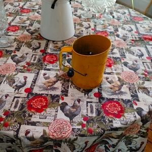 Antique flour sifter